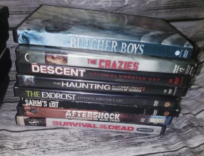 Lot of Horror DVDs