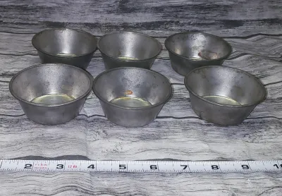Vintage Metal Bake Cups