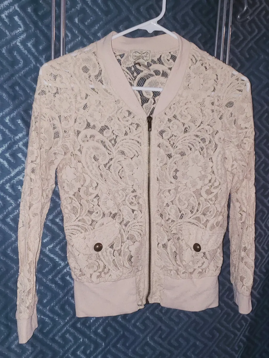 Eyelash Lace Jacket