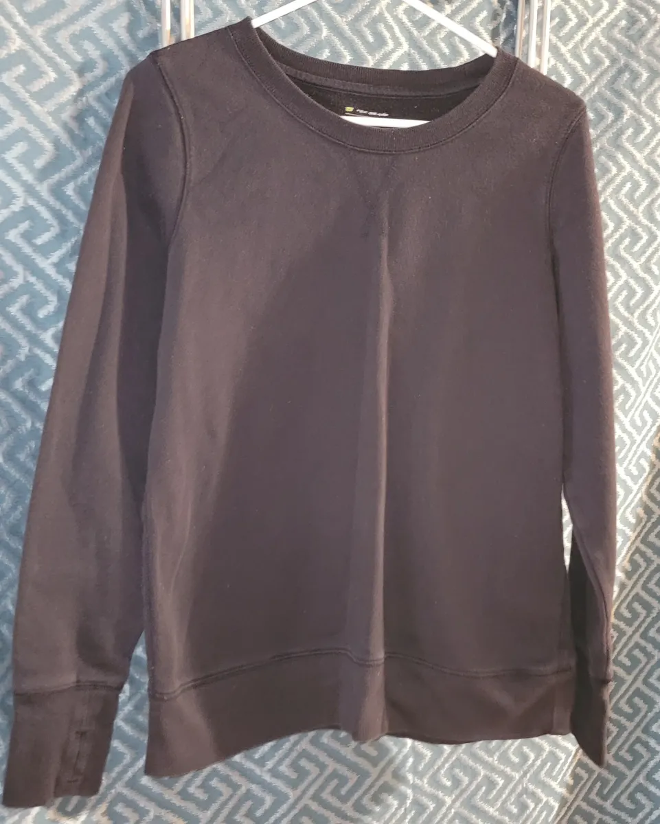 Tek Gear Sweatshirt,Black, Size Large Adult