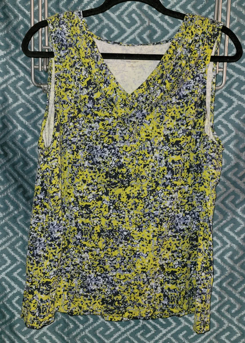 Women's Sleeveless Shirt, Stretchy, Size XL