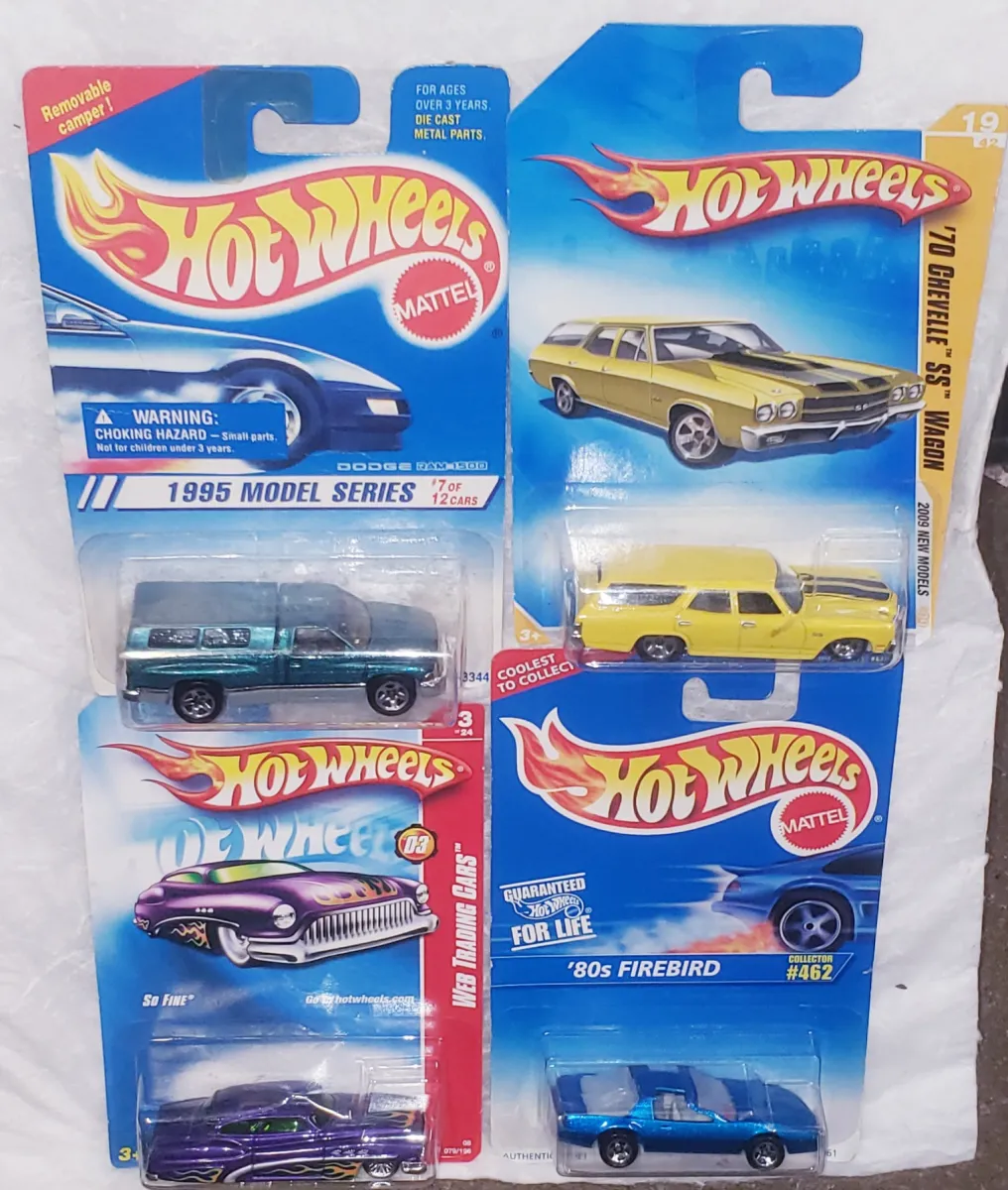 Lot 1 of New 1990s and 2000s Hotwheels