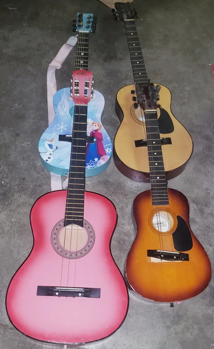 Lot of Assorted Guitars for Parts