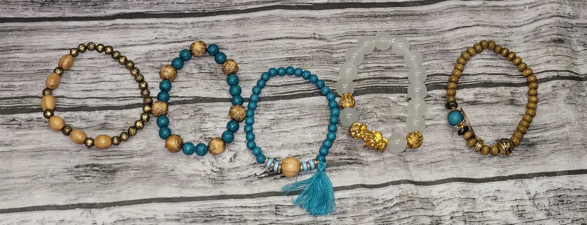 Lot of Stretch Bracelets