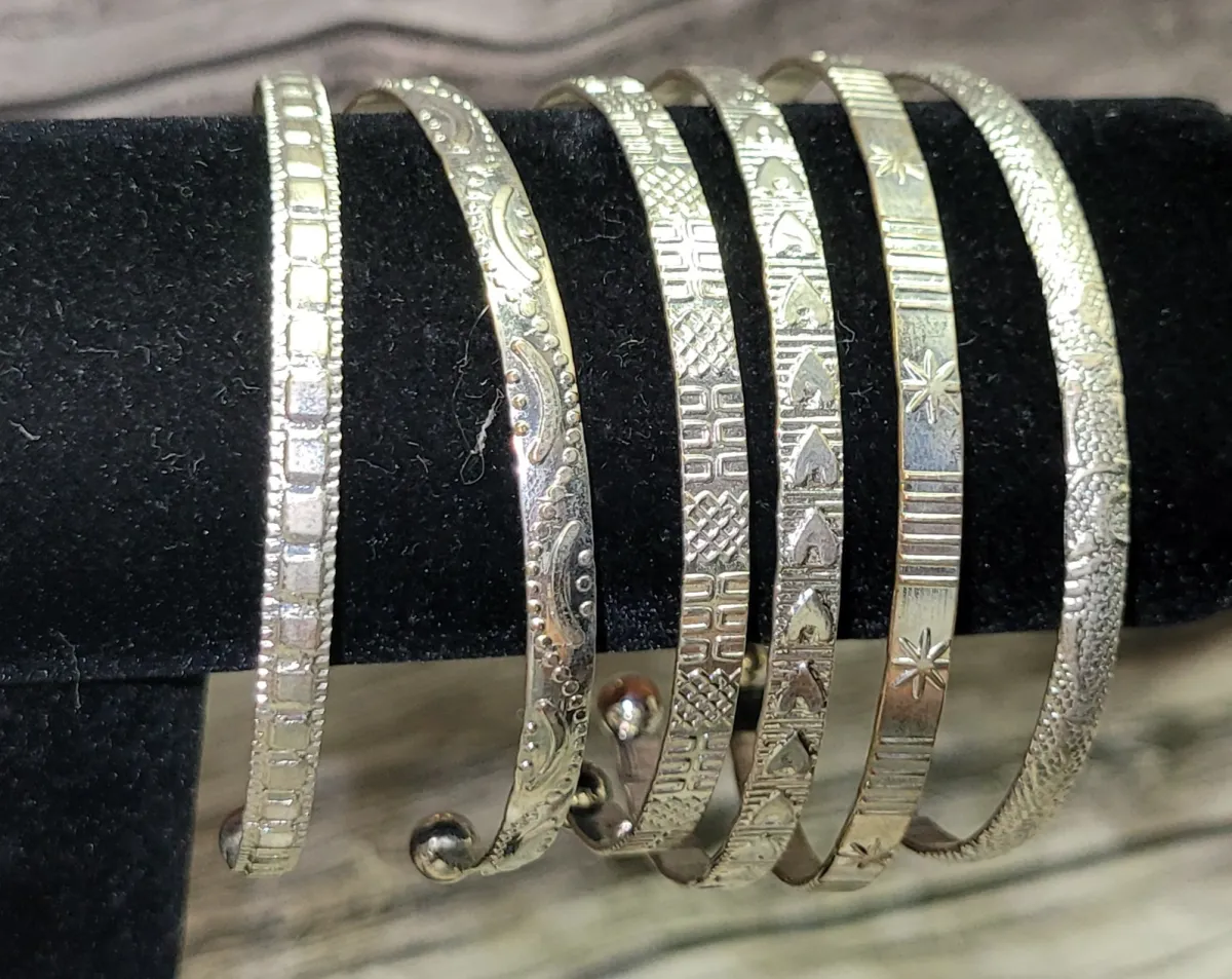Lot of Metal Bracelets