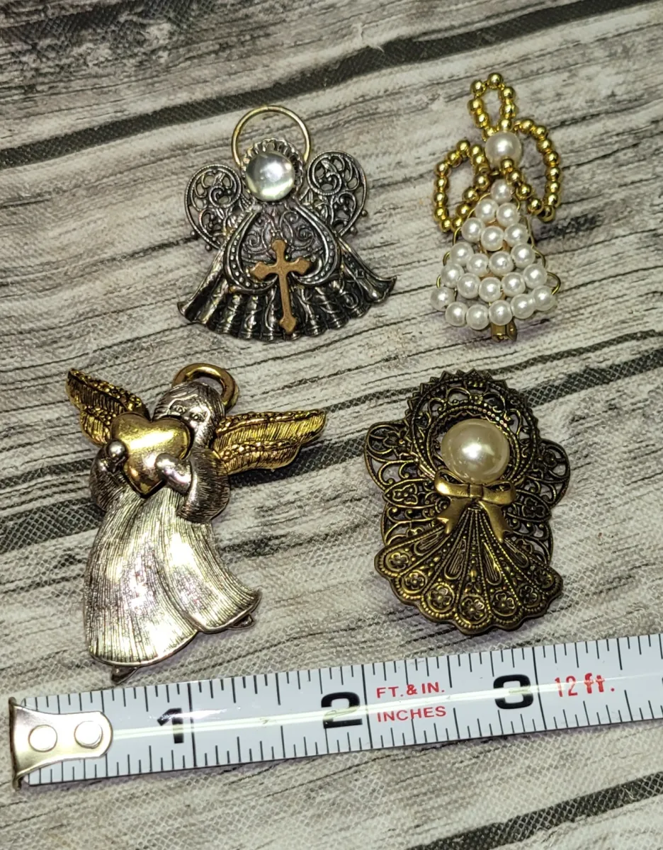 Lot of Angel Brooches