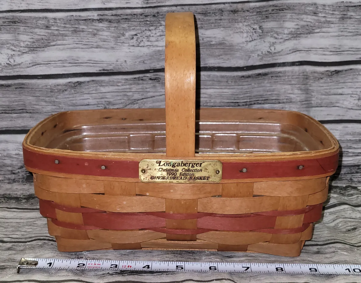 Longaberger Basket with Plastic Liner #JC