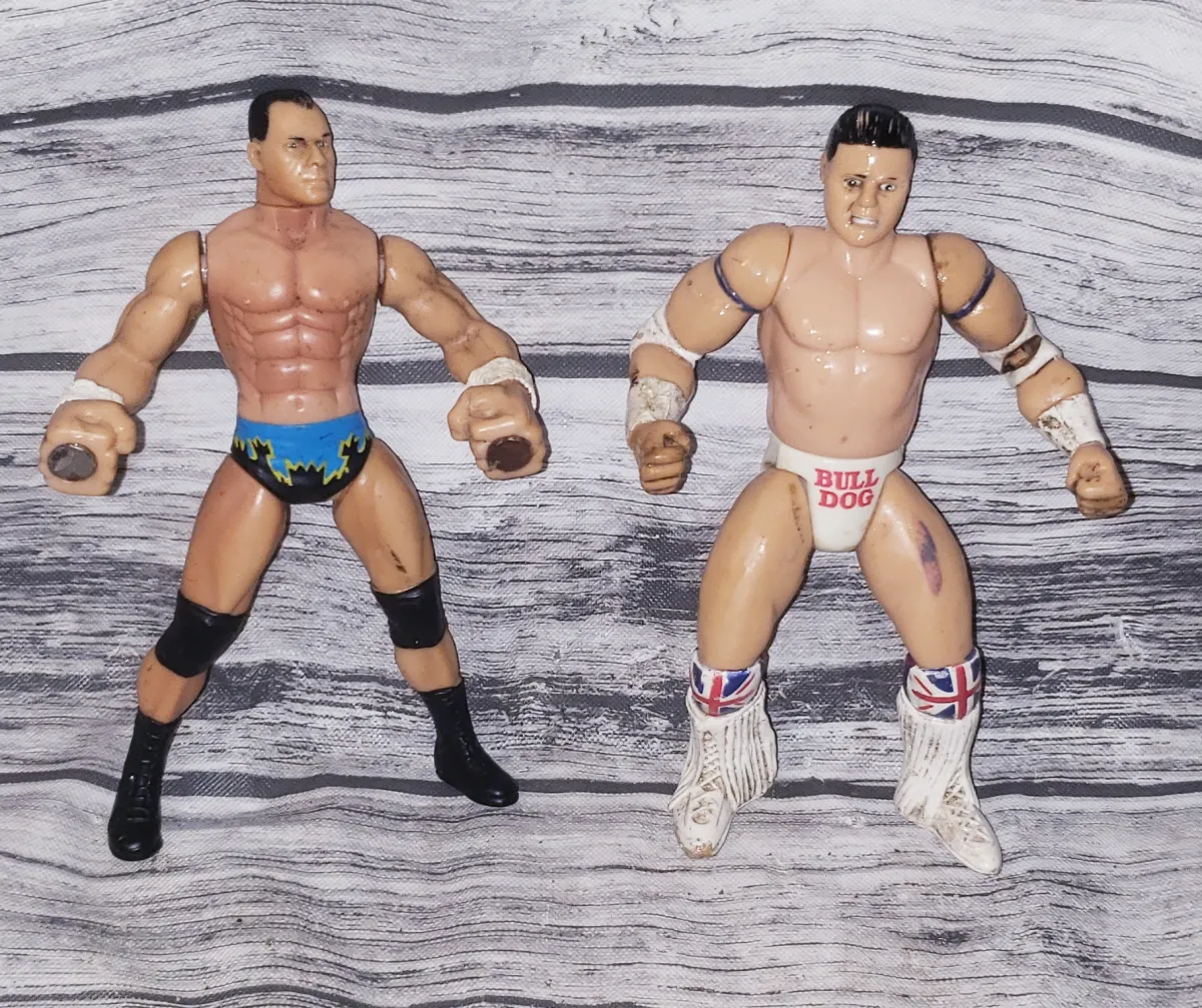1996 British Bulldog & Dean Malenko Grip n Flip