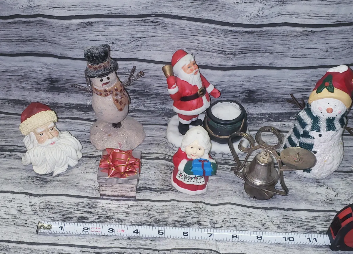 Lot of Assorted Holiday figures