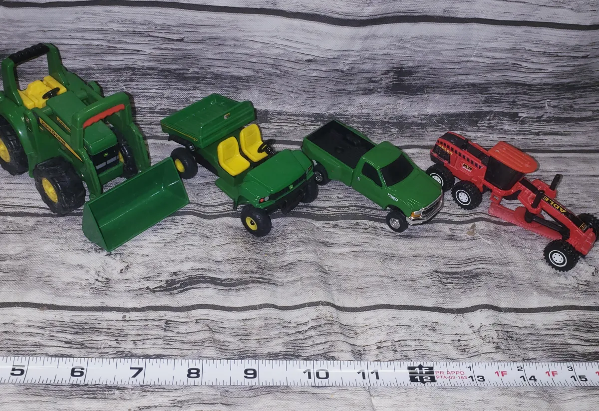 Lot of John Deere Toys