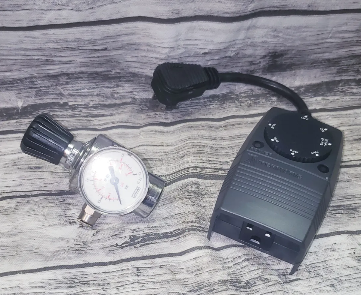 Timer and Air Regulator