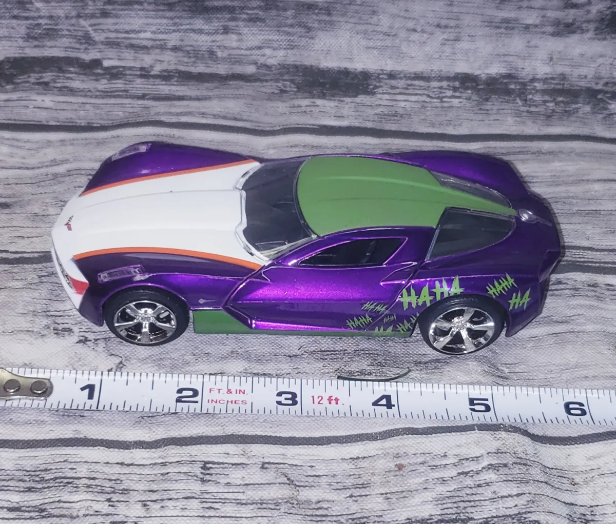 Joker Corvette Diecast