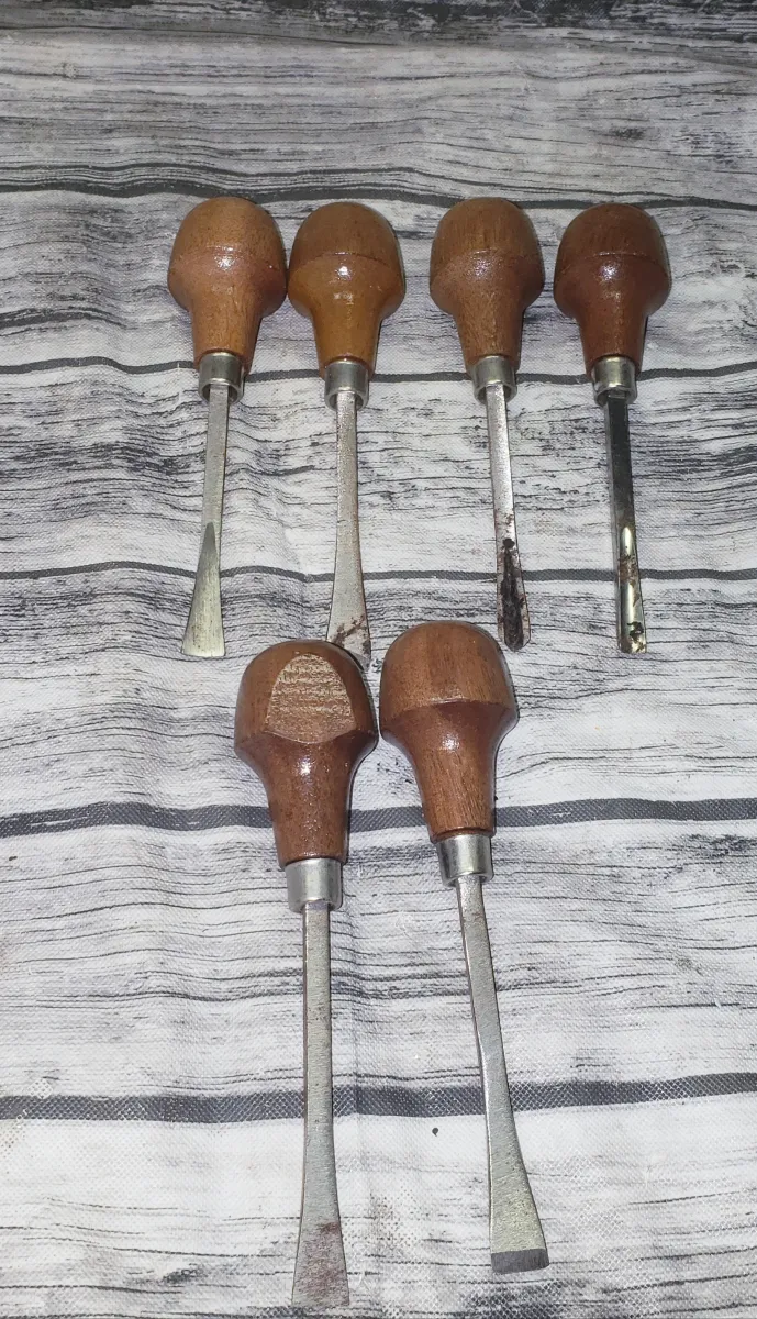 Lot of Wood Tools