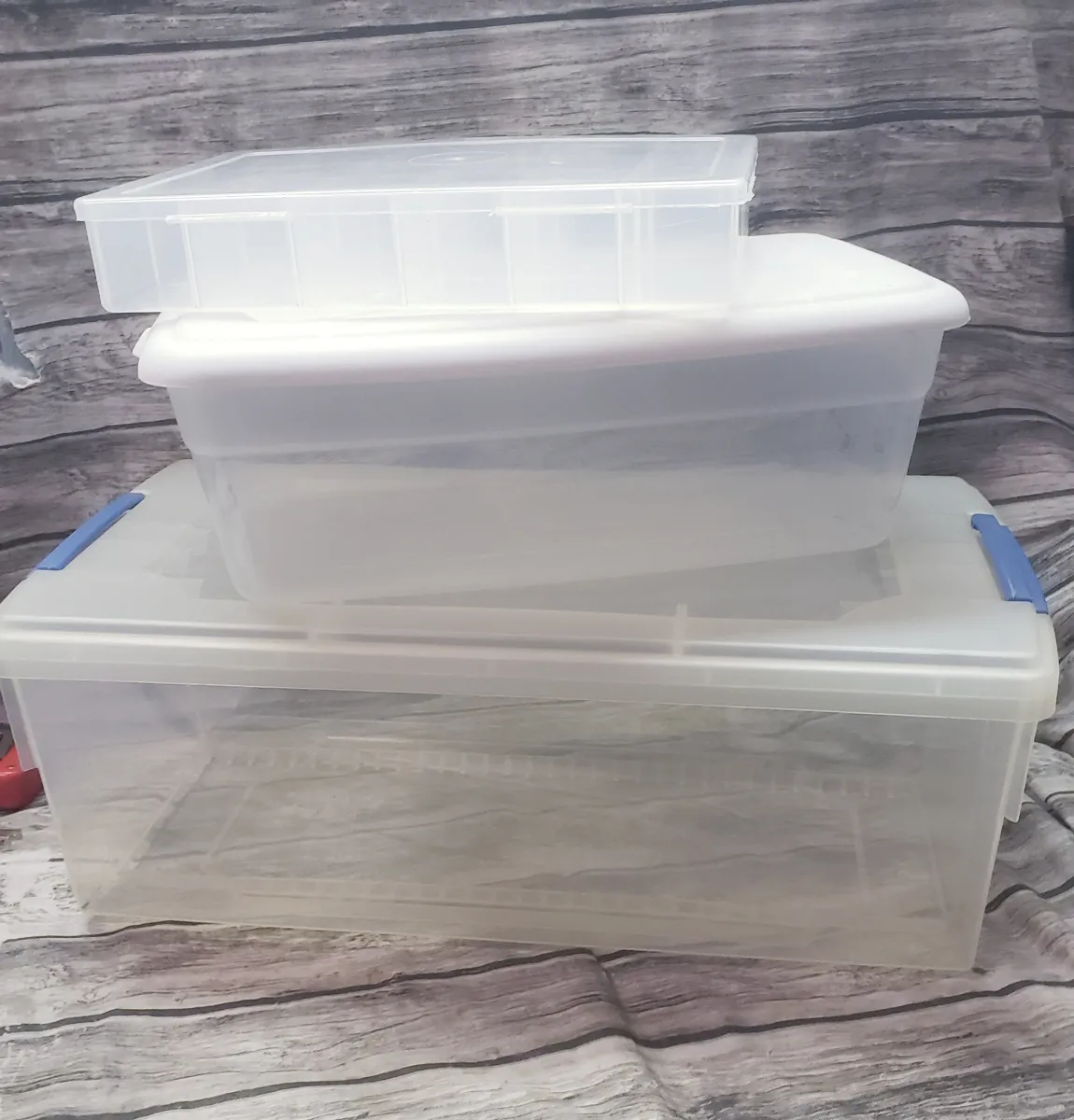 Lot of Storage Containers