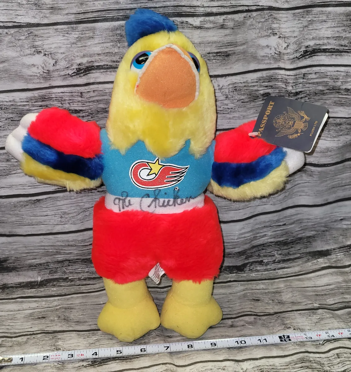 Vintage San Diego Chicken Plush, 1998 #R