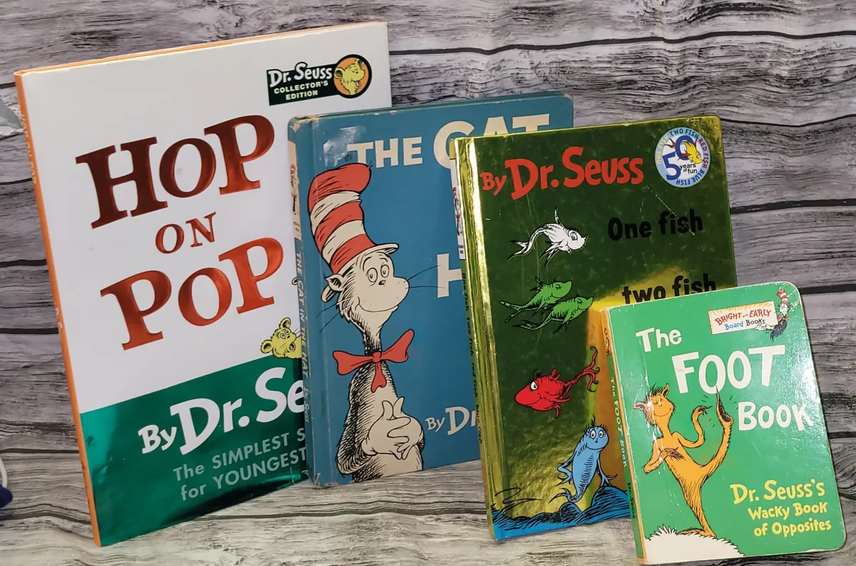 Lot of Dr Seuss Books