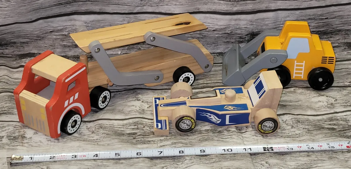 Lot of Wooden Toys